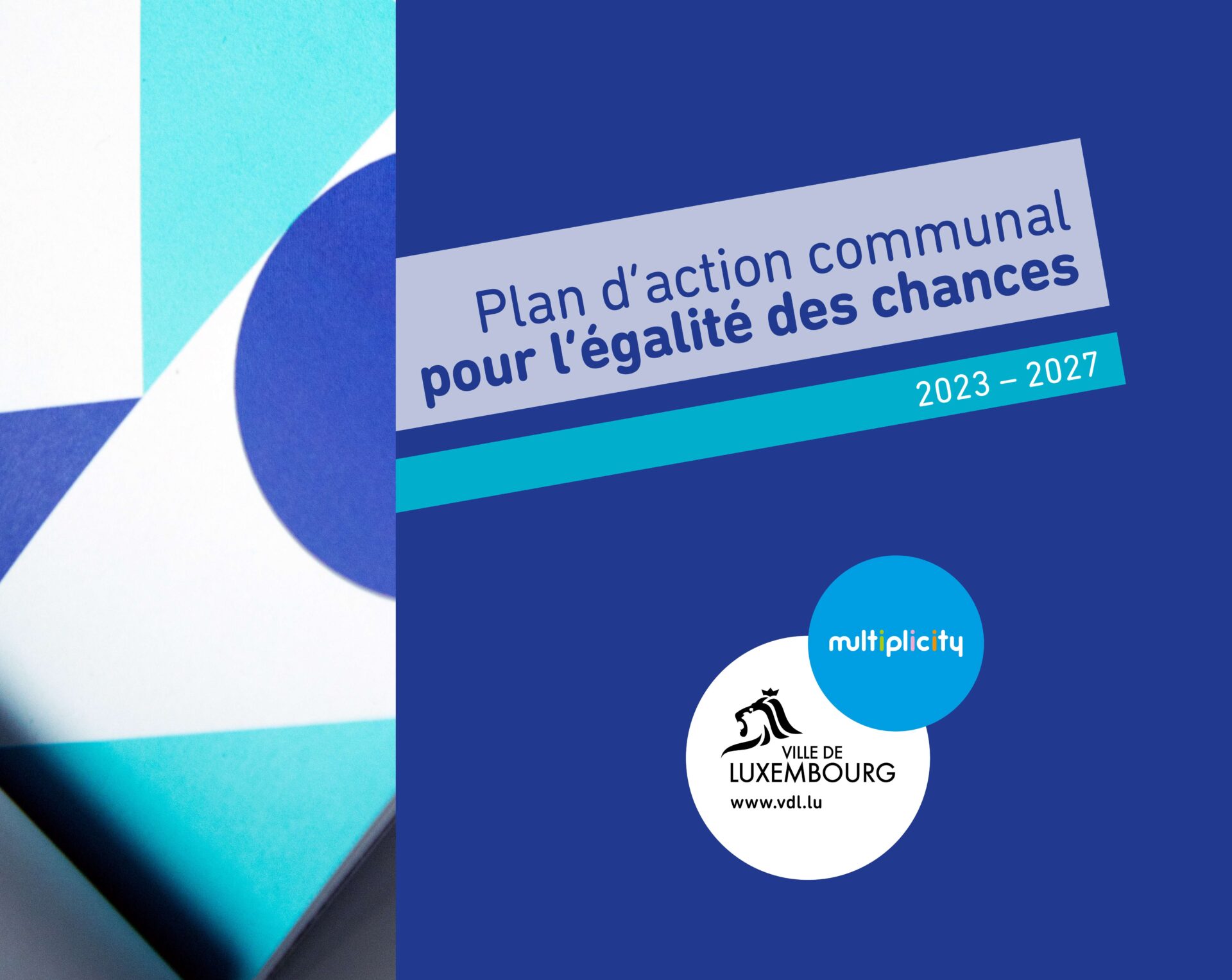 Ville de Luxembourg, Brochure « Plan d'Action pour l'Égalité des Chances 2023-2027 »